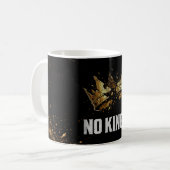 Geen Koningen Protests Koffiemok (Voorkant links)