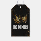 Geen Koningen Protests or more likely: No Kings Pr Cadeaulabel (Voorkant)