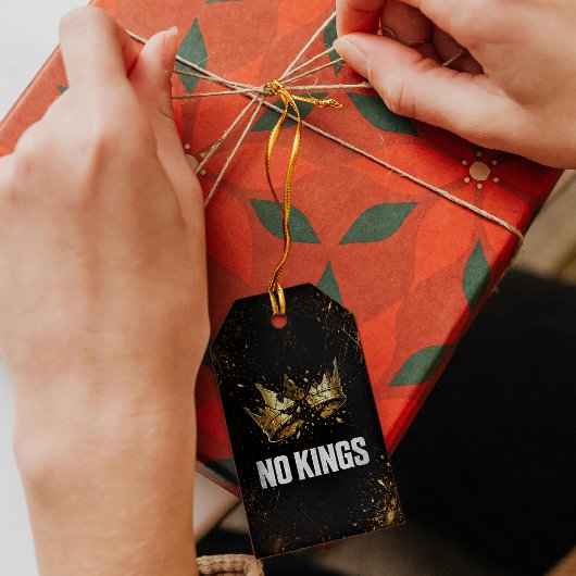 Geen Koningen Protests or more likely: No Kings Pr Cadeaulabel