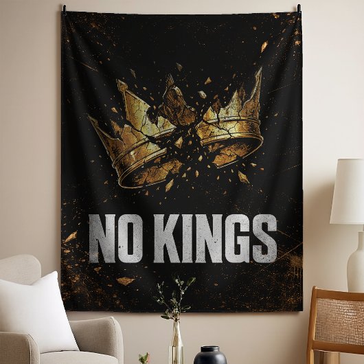 Geen Koningen Protests or more likely No Kings Pro Wandkleed