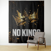 Geen Koningen Protests or more likely No Kings Pro Wandkleed (In situ)