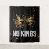 Geen Koningen Protests or more likely No Kings Pro Wandkleed (Voorkant)