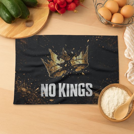 Geen Koningen Protests Theedoek