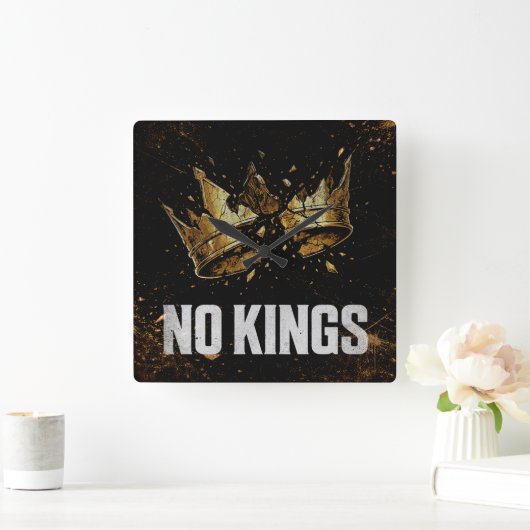Geen Koningen Protests Vierkante Klok (Huis)