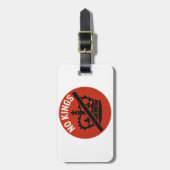 Geen Koningen Protestsymbool Bagagelabel (Voorkant verticaal)