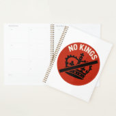 Geen Koningen Protestsymbool Planner (Display)