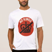Geen Koningen Protestsymbool T-shirt (Voorkant)