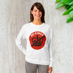 Geen Koningen Protestsymbool T-shirt
