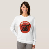 Geen Koningen Protestsymbool T-shirt (Voorkant volledig)