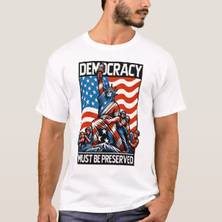 Geen koningen redden democratie T-shirt