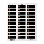 Geen Koningen Retouradreslabel Etiket (Full Sheet)