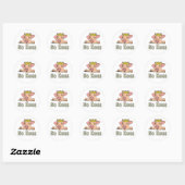Geen Koningen Ronde Sticker (Vel)