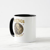 Geen Koningen Sinds 1776 Klassiek Mok (Voorkant links)