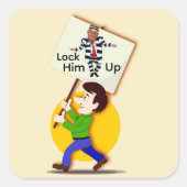 Geen Koningen Sticker (Voorkant)