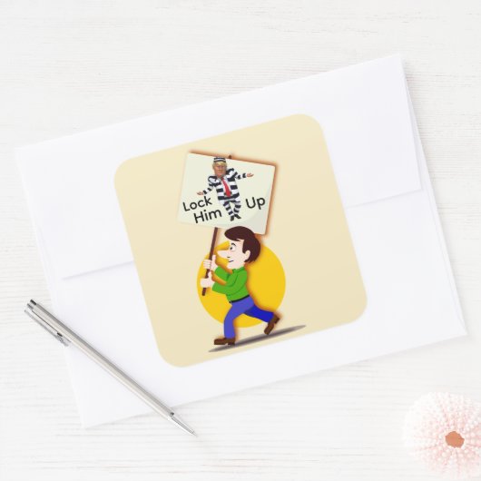 Geen Koningen Sticker (Envelop)