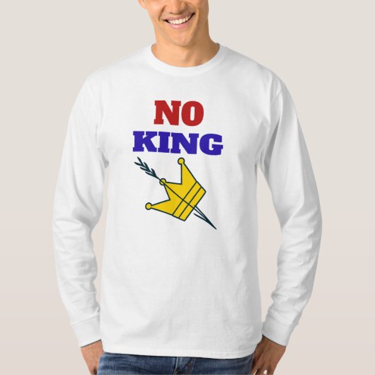 Geen Koningen T-shirt (Voorkant)