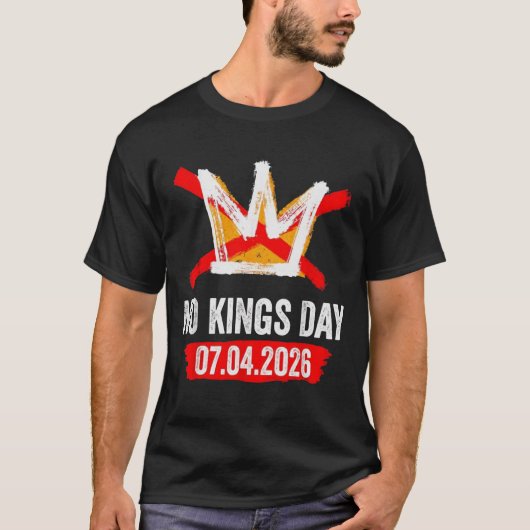 Geen Koningen T-shirt (Voorkant)