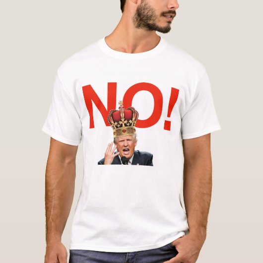 Geen Koningen T-shirt (Voorkant)