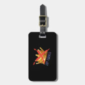 Geen Koningen Trendy Design Bagagelabel (Voorkant verticaal)