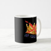 Geen Koningen Trendy Design Koffiemok (Voorkant rechts)