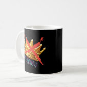 Geen Koningen Trendy Design Koffiemok (Voorkant links)