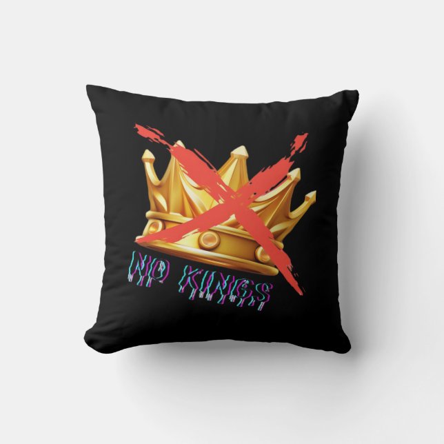 Geen Koningen Trendy Design Kussen (Voorkant)