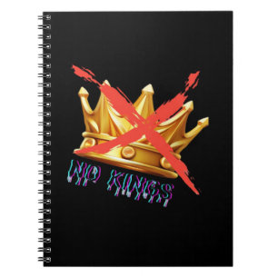 Geen Koningen Trendy Design Notitieboek