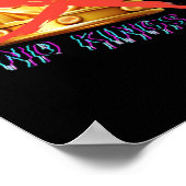 Geen Koningen Trendy Design Poster (Hoek)