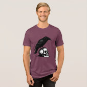 Geen Koningen Tri-Blend Shirt (Voorkant volledig)