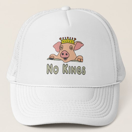 Geen Koningen Trucker Pet (Voorkant)