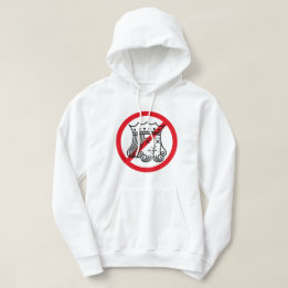 Geen koningen - Trump-protest Hoodie