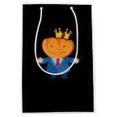 Geen koningen - Trumpkin Pumpkin Classic Medium Cadeauzakje (Voorkant)