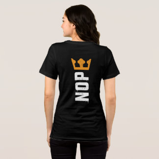 Geen Koningen Tweekantig Voor Achter NIKS Tri-Blend Shirt