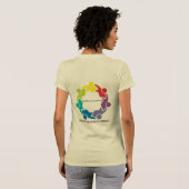 Geen koningen vrouwen t t-shirt (Achterkant volledig)