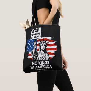 Geen Koningsdag – Stop met onze Land te Vernielen Tote Bag