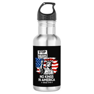 Geen Koningsdag – Stop met onze land te vernielen  Waterfles