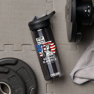 Geen Koningsdag – Stop met onze Land te Verwoesten Waterfles