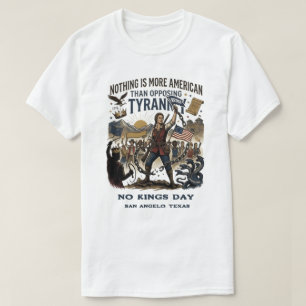 Geen Koningsdag T-shirt - Personaliseer met uw sta