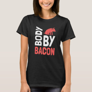Geen koolhydraten door Bacon Ketogene Diet 4 T-shirt