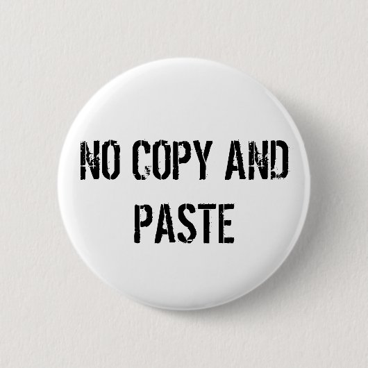 GEEN KOPIE PASTE BUTTON (Voorkant)
