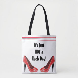 Geen koppen vandaag tote bag