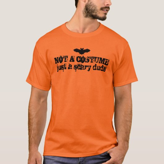 Geen kostuum t-shirt (Voorkant)