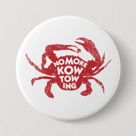 Geen Kowtowing Meer | Dungeon Crawler Carl Ronde Button 7,6 Cm