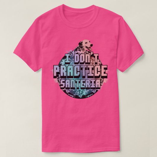 Geen kristallen bal t-shirt (Design voorkant)