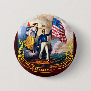 Geen kroon - Button