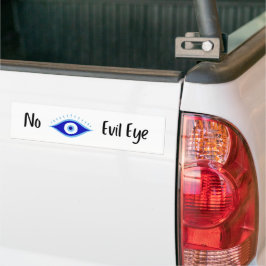 Geen kwaad oog bumpersticker