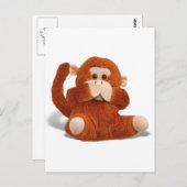 Geen kwaad spreken briefkaart (Voorkant / Achterkant)