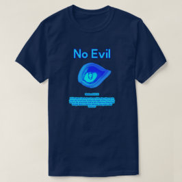Geen kwaad - Tropische golf logo - T-shirt