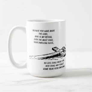 Geen kwaad zal je verslaan Psalm 91 Koffiemok