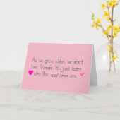 GEEN KWESTIE HOE OUD JE WAS *BFF BIRTHDAAG* KAART (Gele Bloem)